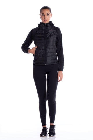 TACDOR® Women's Puffer Fleece Jacket - Black